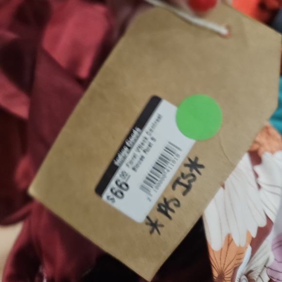 LISTICLE Floral V-Neck Blouse | Smocked Waist Romantic Boho Top.Size S (NWT) - Picture 8 of 16